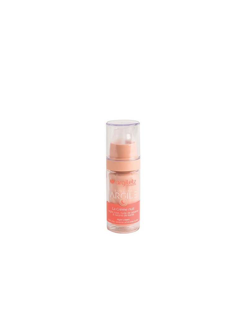 Nateco shop SA-product-Crème de nuit argile rose fl 30 ml-image