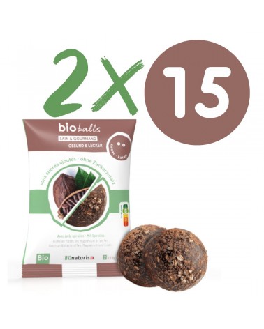 Nateco shop SA-product-Bioballs Choco Spirulina BIO-image