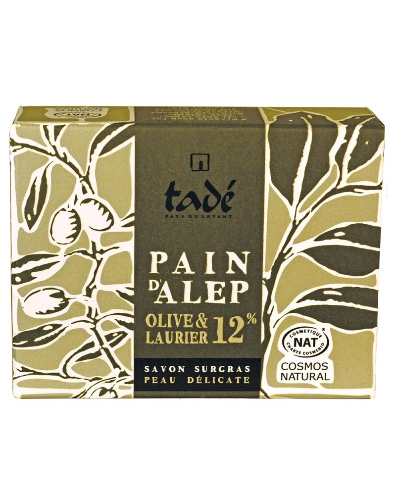 Nateco shop SA-product-Savon Pain d'Alep 12% 100 gr-image