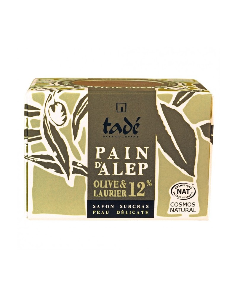 Nateco shop SA-product-Savon Pain d'Alep 12% 190 gr-image