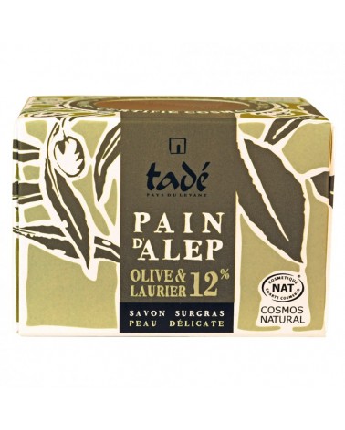 Nateco shop SA-product-Savon Pain d'Alep 12% 190 gr-image