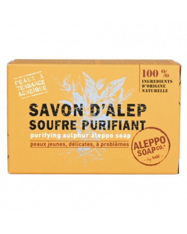 Nateco shop SA-product-Savon Pain d'Alep Soufre purifiant 150 gr-image