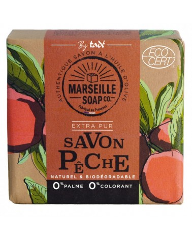 Nateco shop SA-product-Savon de Marseille Pêche-image