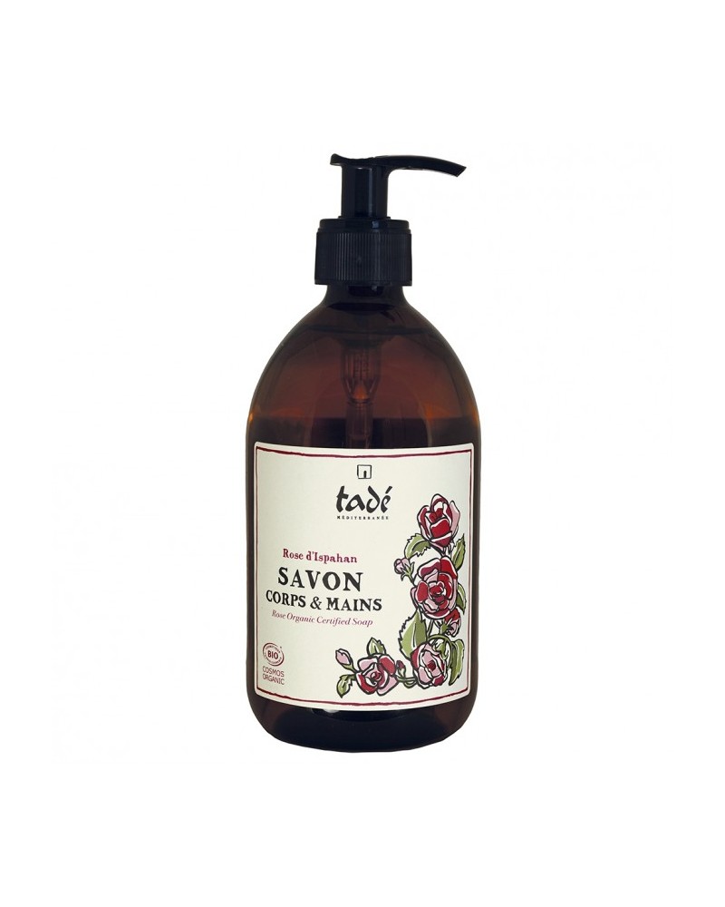 Nateco shop SA-product-Savon liquide " Rose d'Ispahan"-image