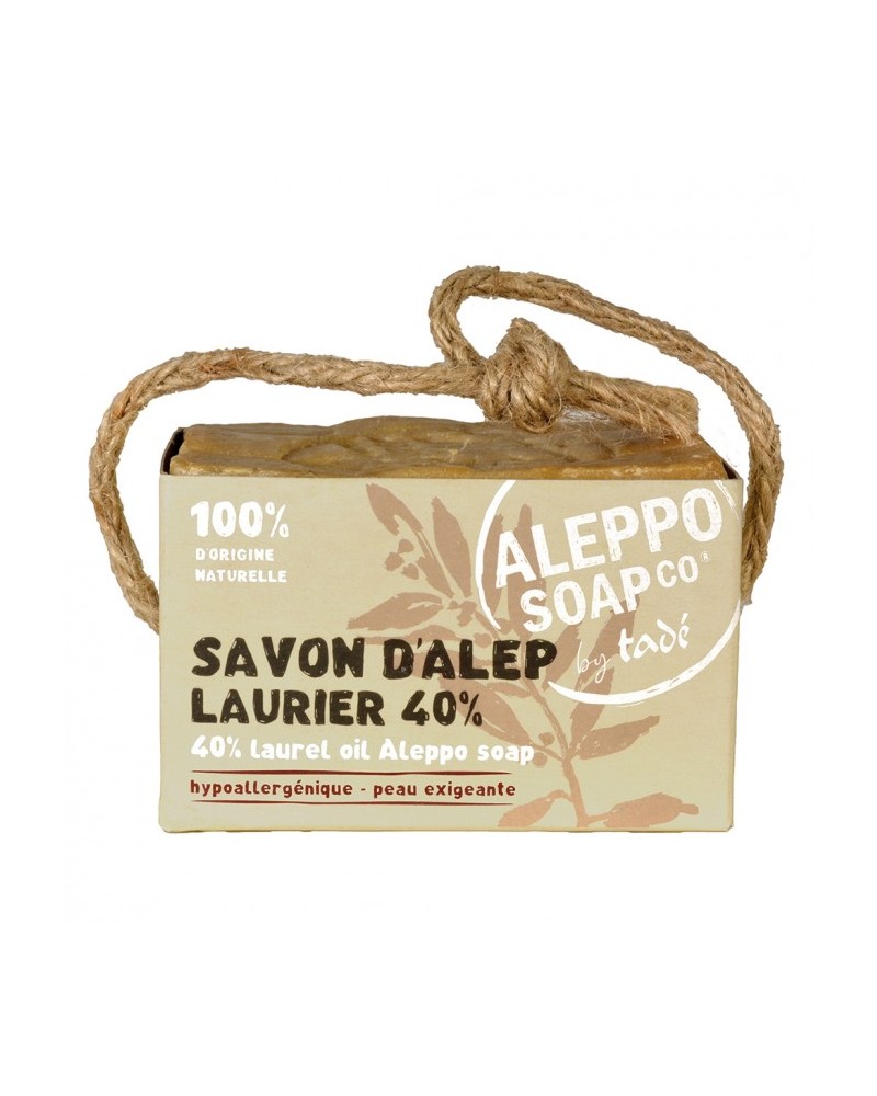 Nateco shop SA-product-Savon Pain d'Alep 40% 200 gr-image