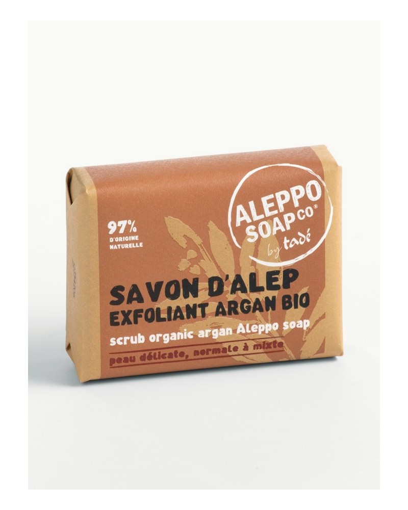 Nateco shop SA-product-Alepposeife Peeling Argan BIO - 100g-image