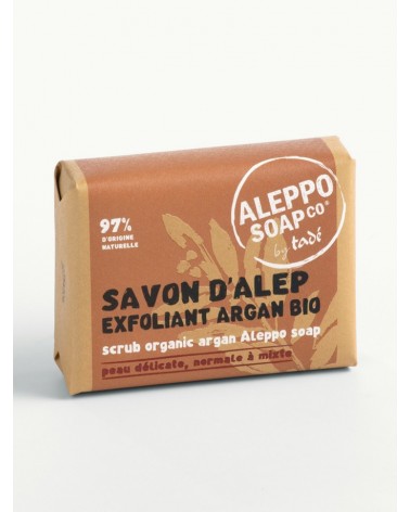 Nateco shop SA-product-Alepposeife Peeling Argan BIO - 100g-image