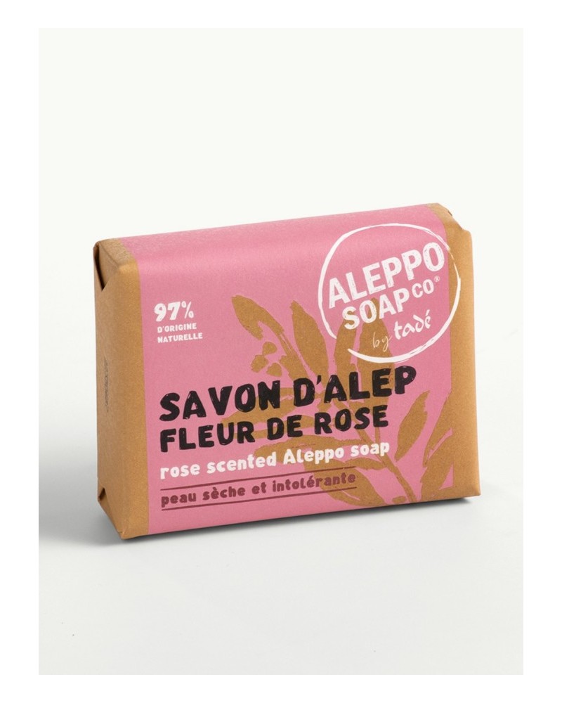 Nateco shop SA-product-Alepposeife "Fleur de Rose" - 100g-image