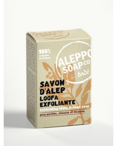 Nateco shop SA-product-Savon d'Alep Loofa exfoliante - 150g-image